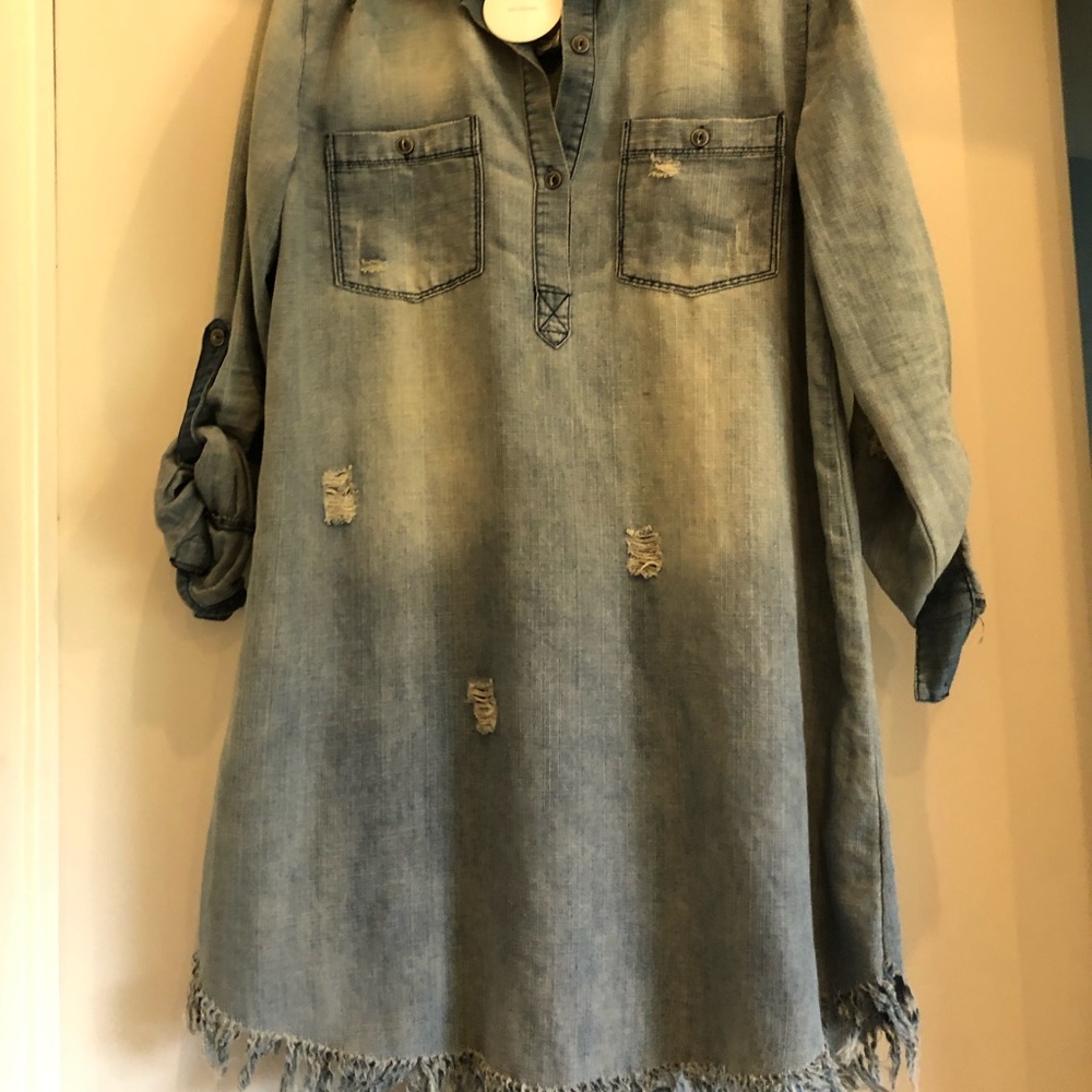 NEW WITH TAGS! Denim dress